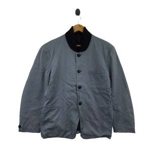 WORKSHOP By YOHJI YAMAMOTO Japan Button Up Coat Jacket