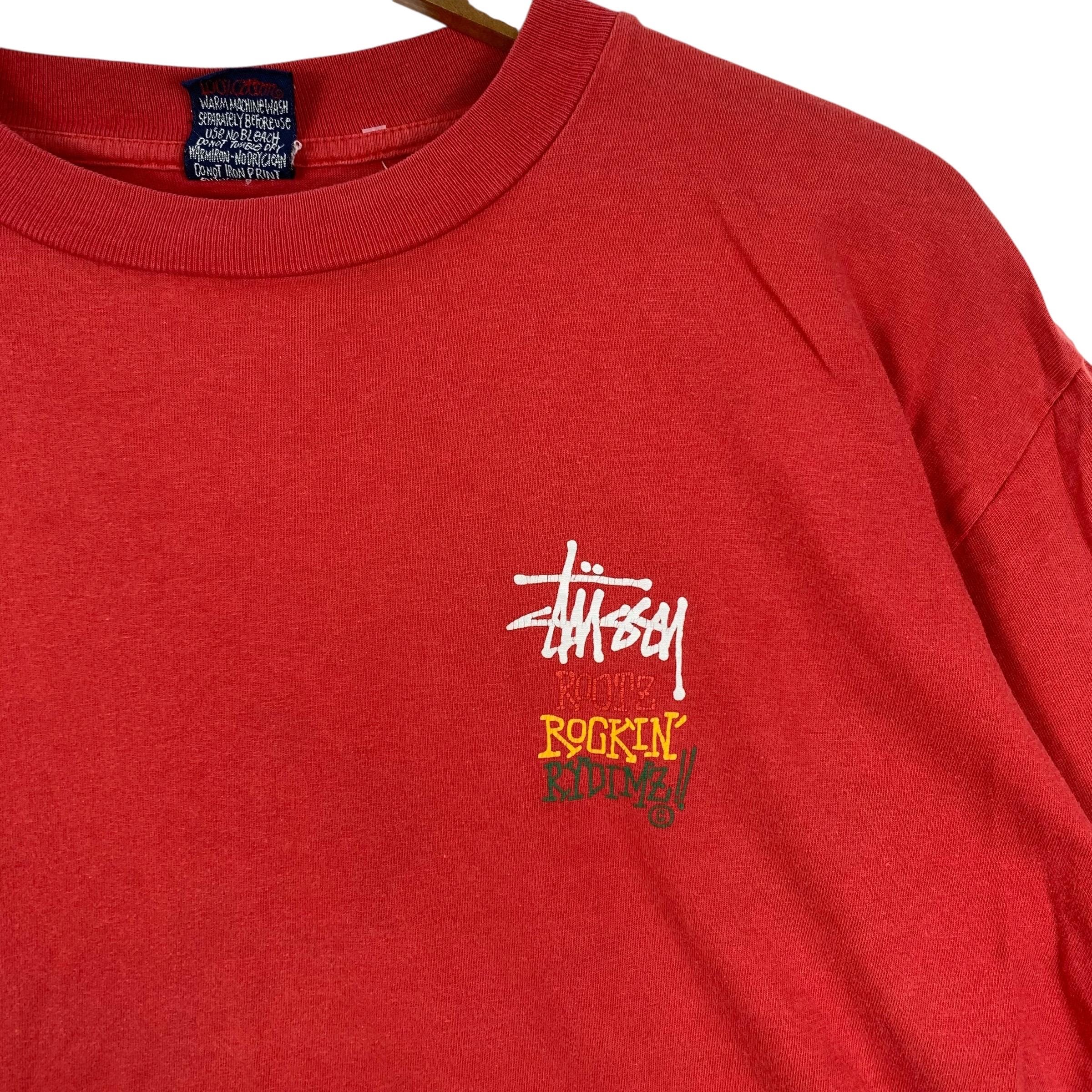 Vintage 90s STUSSY USA REGGAE Rootz Rockin Rydims Tshirt - Etsy