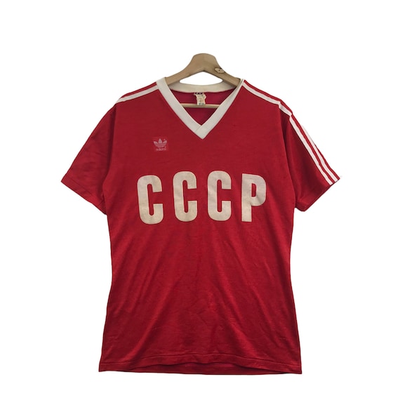 Vintage 80s ADIDAS RUSSIA URSS Home Camiseta - Etsy México