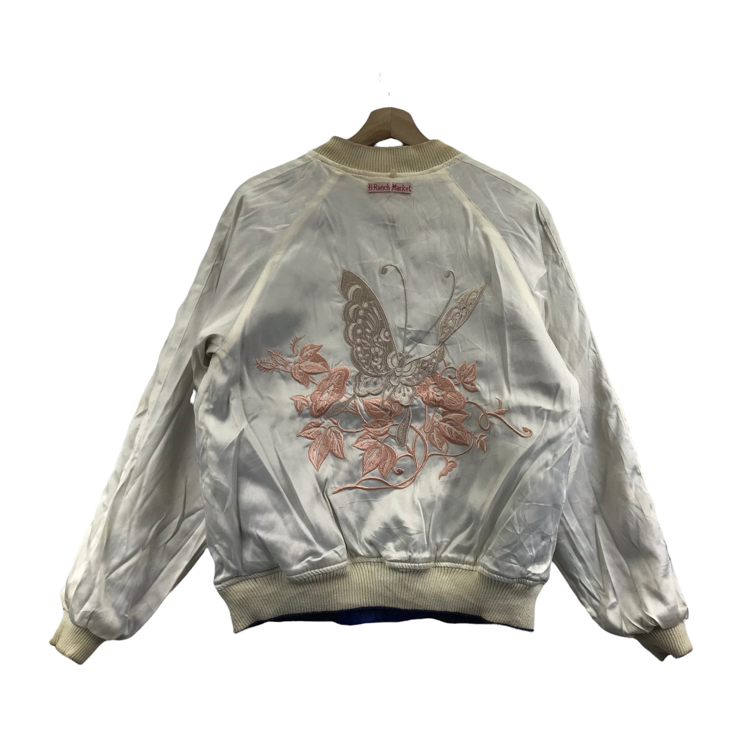 HOLLYWOOD RANCH MARKET 泥染めスカジャン HOLLYWOOD RANCH MARKET 泥染めスカジャン HOLLYWOOD RANCH