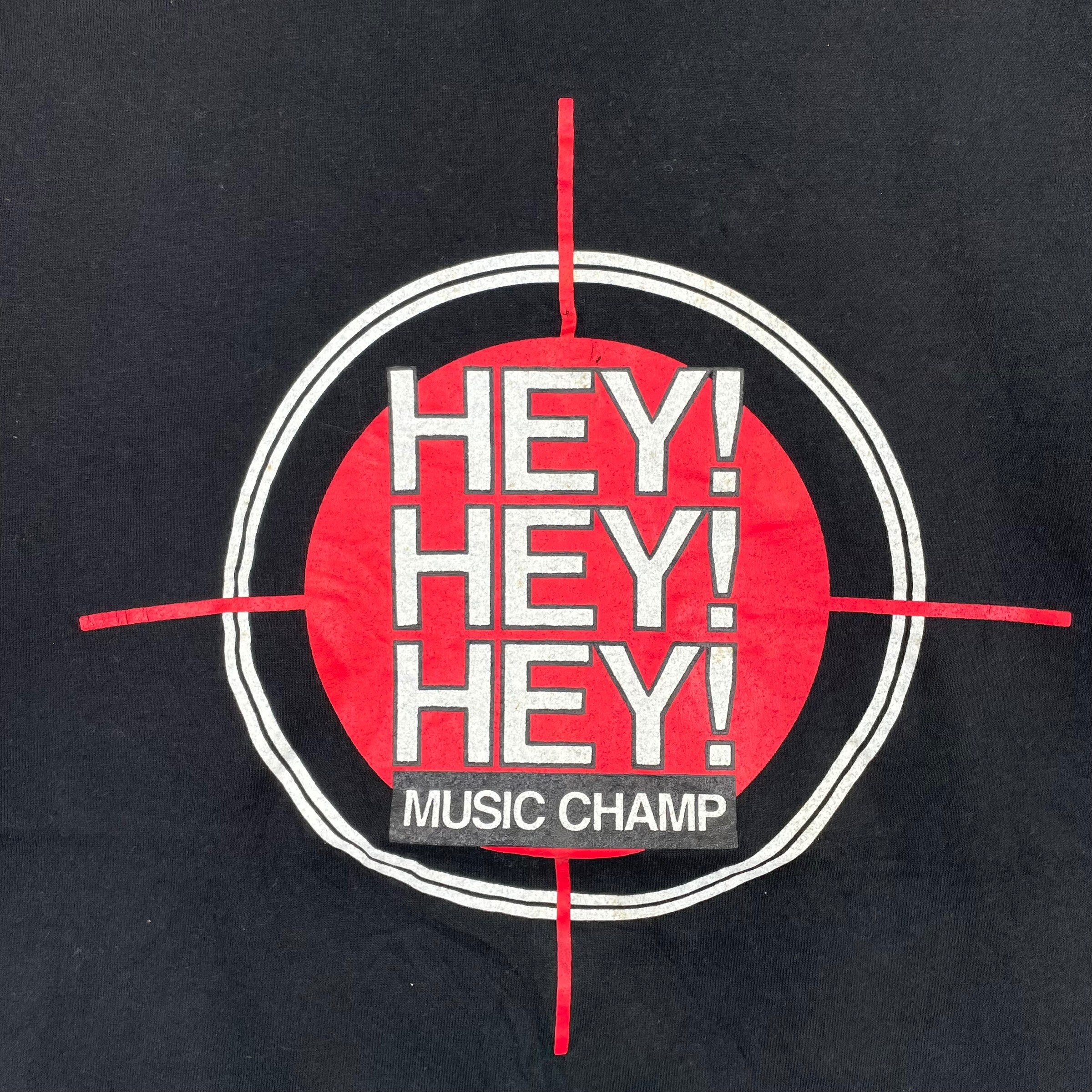 HEY! HEY! HEY! MUSIC CHAMP ダウンタウン Tシャツ