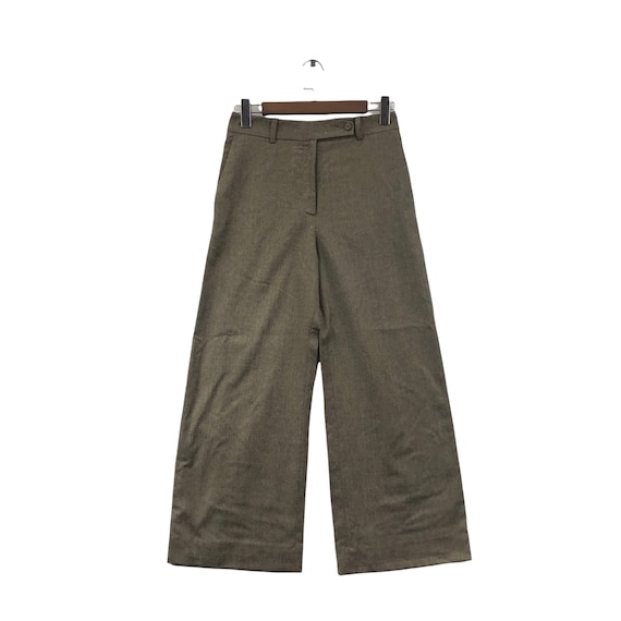 Krizia, Vintage KRIZIA ITALY Baggy Designer Brand Wool Trousers Pant