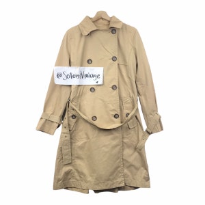 MAX MARA Weekend Line Italy Long Coat Overcoat Trench