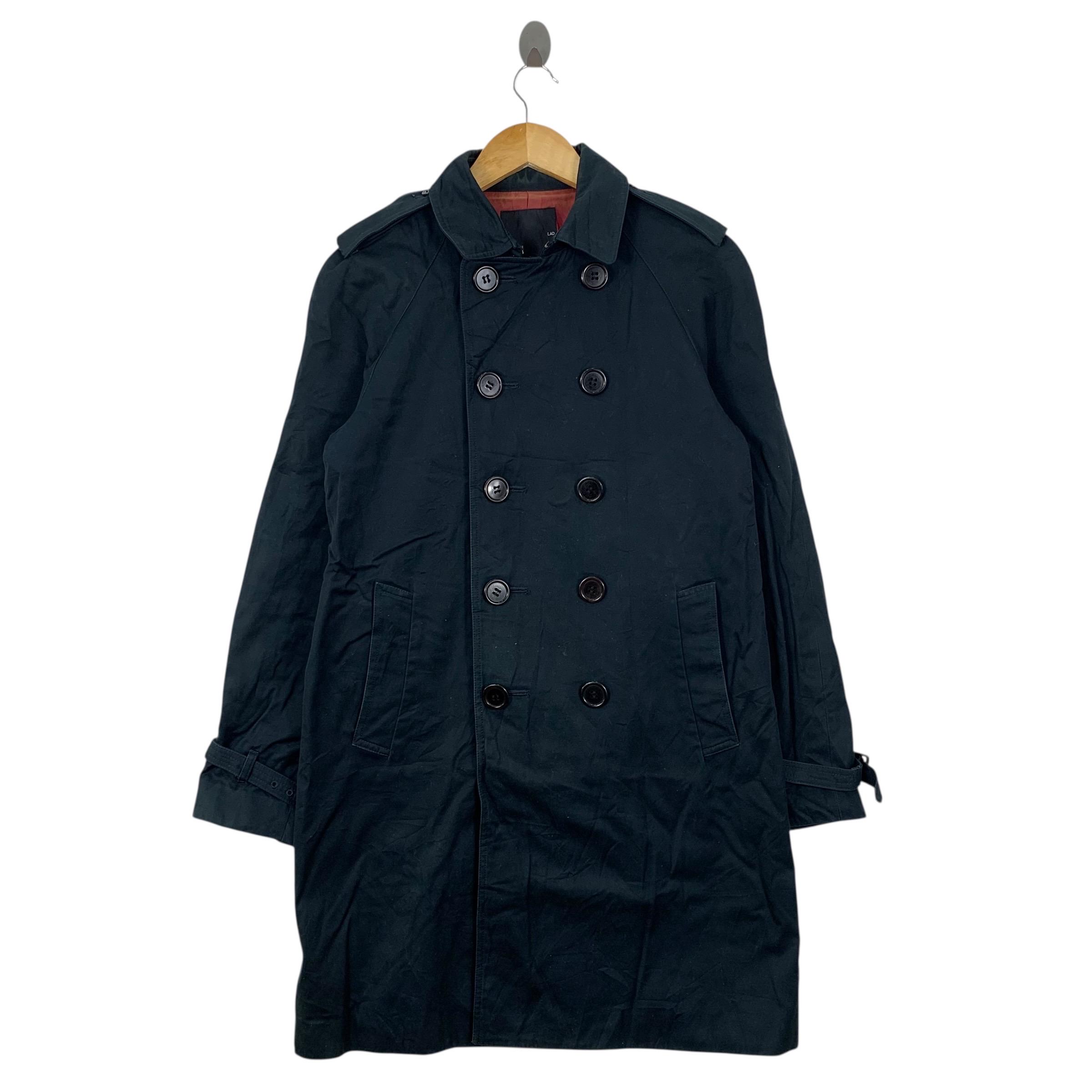 Lad Musician, Vintage LAD MUSICIAN Japanese Brand Long Coat Jacket