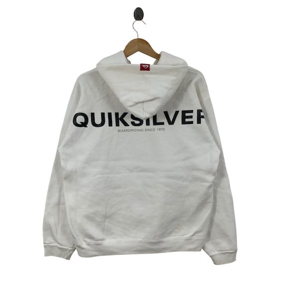Quiksilver, Vintage QUIKSILVER SKATEBOARD Surfboard Surf Usa Hoodie Sweatshirt