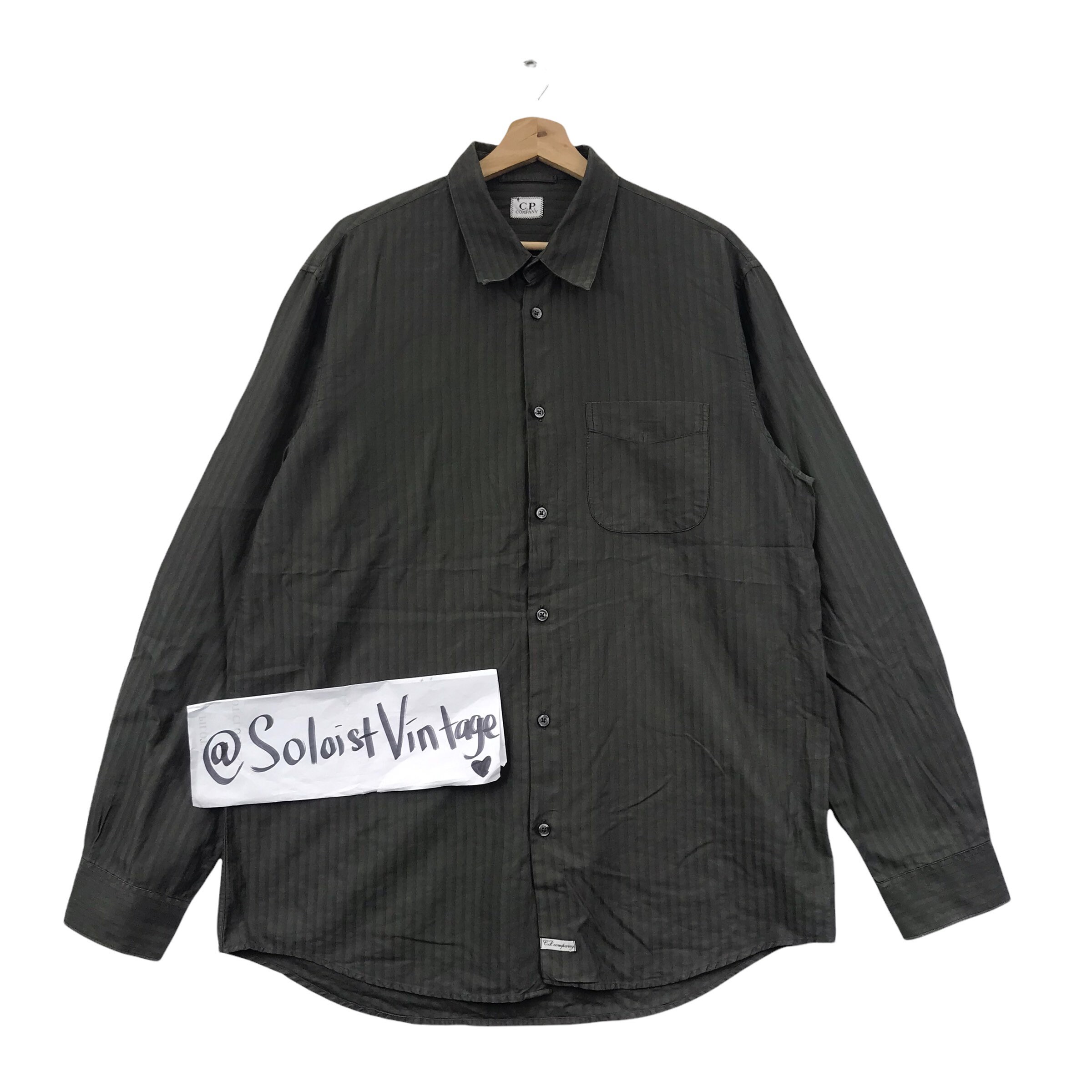 CP COMPANY ITALY Brand Massimo Osti Stripes Button up Shirt - Etsy