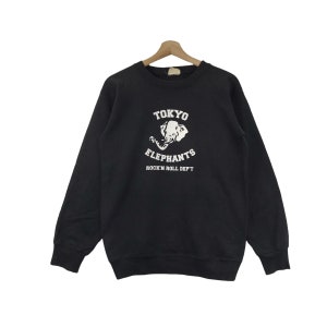 Vintage 90s TOKYO ELEPHANTS KASHIMASHI Band Sweatshirt
