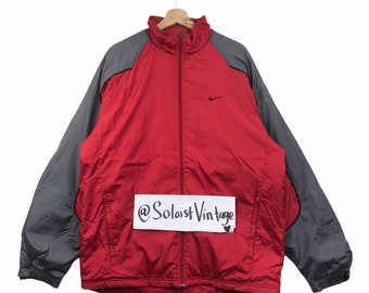 Vintage NIKE SWOOSH Sport Multi Color Windbreaker Jacket