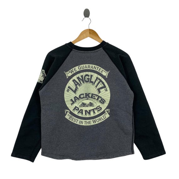 Langlitz, LANGLITZ LEATHER Motorcycle Garments Japanese Brand Sweatshirt