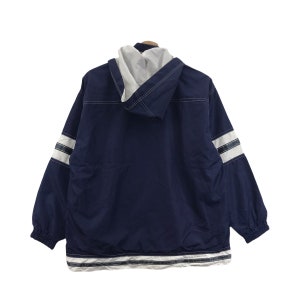 Vintage COURREGES SPORT FUTUR France Designer Blue Jacket Windbreaker image 9