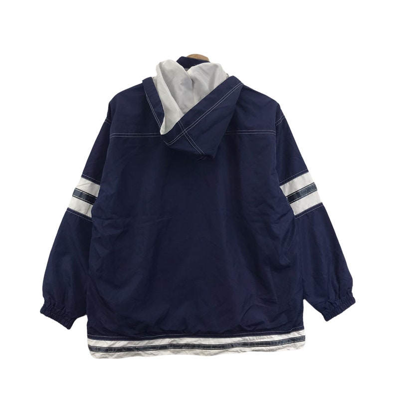Vintage COURREGES SPORT FUTUR France Designer Blue Jacket Windbreaker image 9