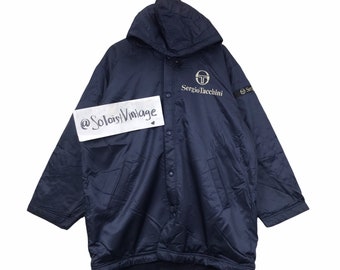 Vintage SERGIO TACCHINI Tennis Sportswear Sport Parka Jacket