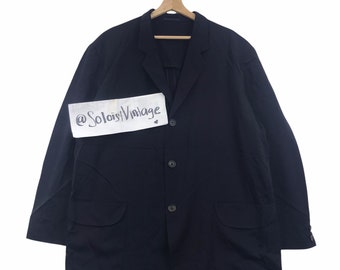 80年代ヴィンテージ ヨウジヤマモト Y's For Men ロングコート - Etsy 日本