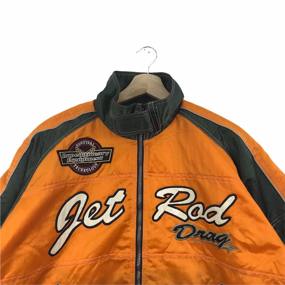 Vintage YAMAHA Motor JET-ROD Drag Expeditionary Crusts Jacket - Etsy