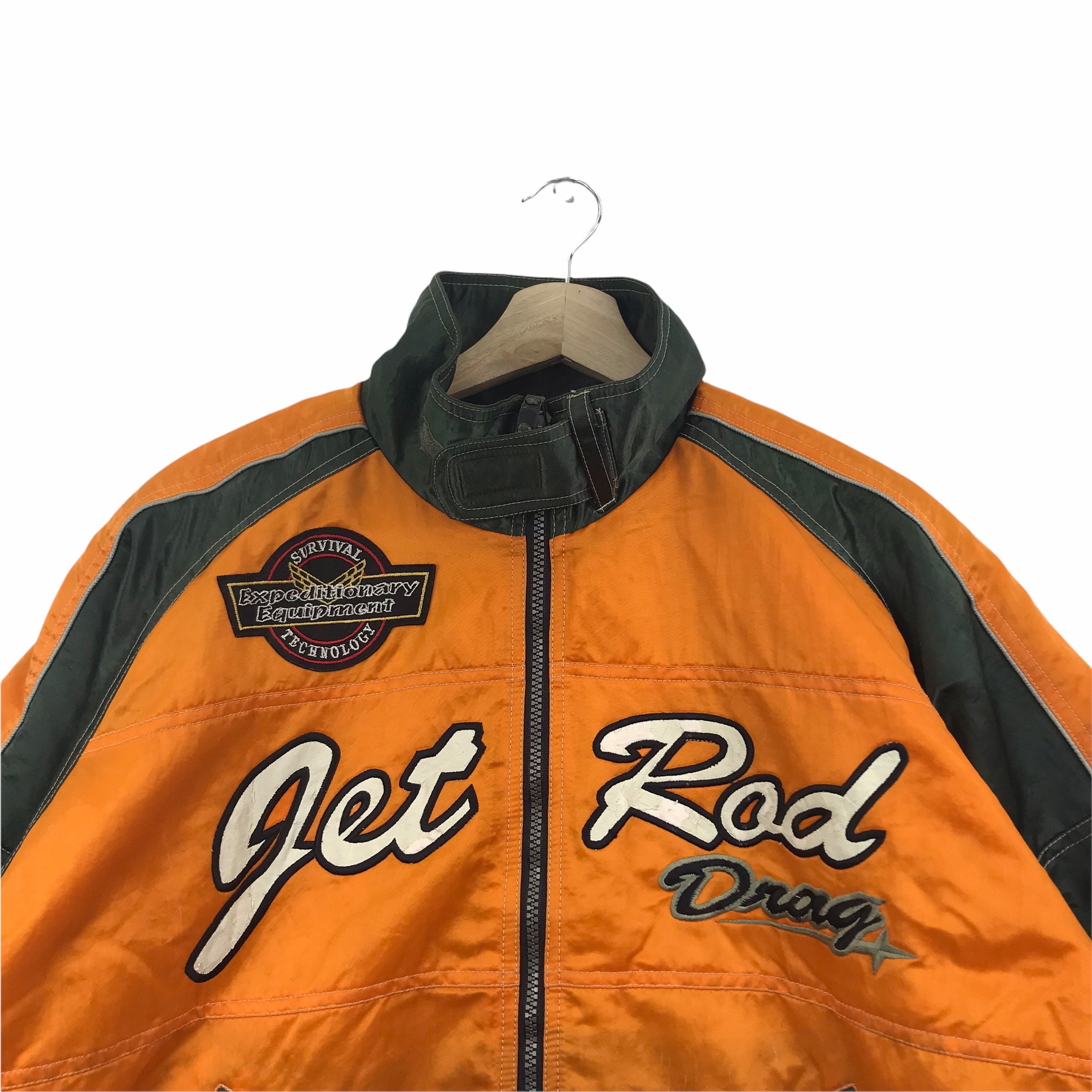 Vintage YAMAHA Motor JET-ROD Drag Expeditionary Crusts Jacket - Etsy