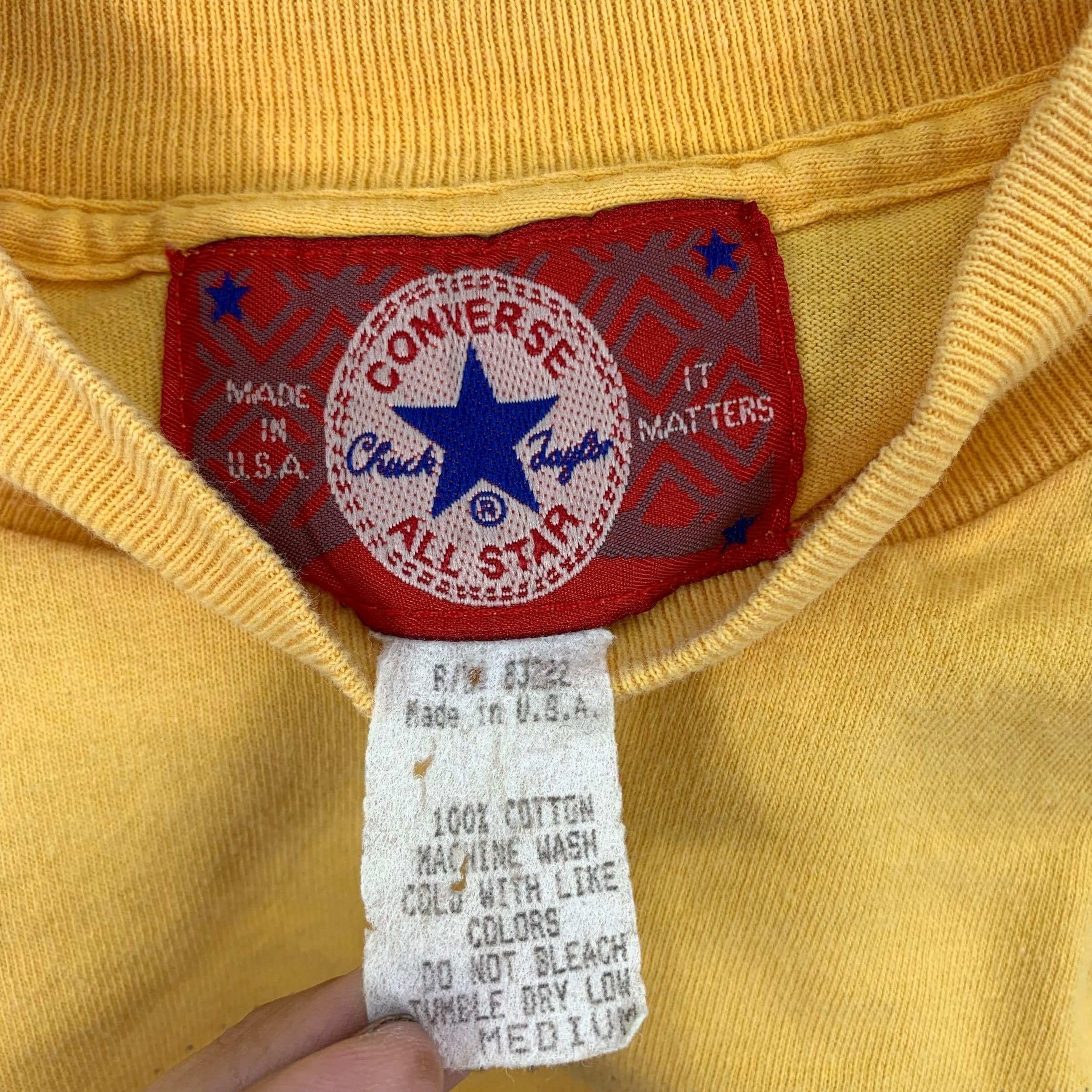 Vintage 90s CONVERSE ALL STAR 1993 Chuck Taylor Usa Long Sleeve