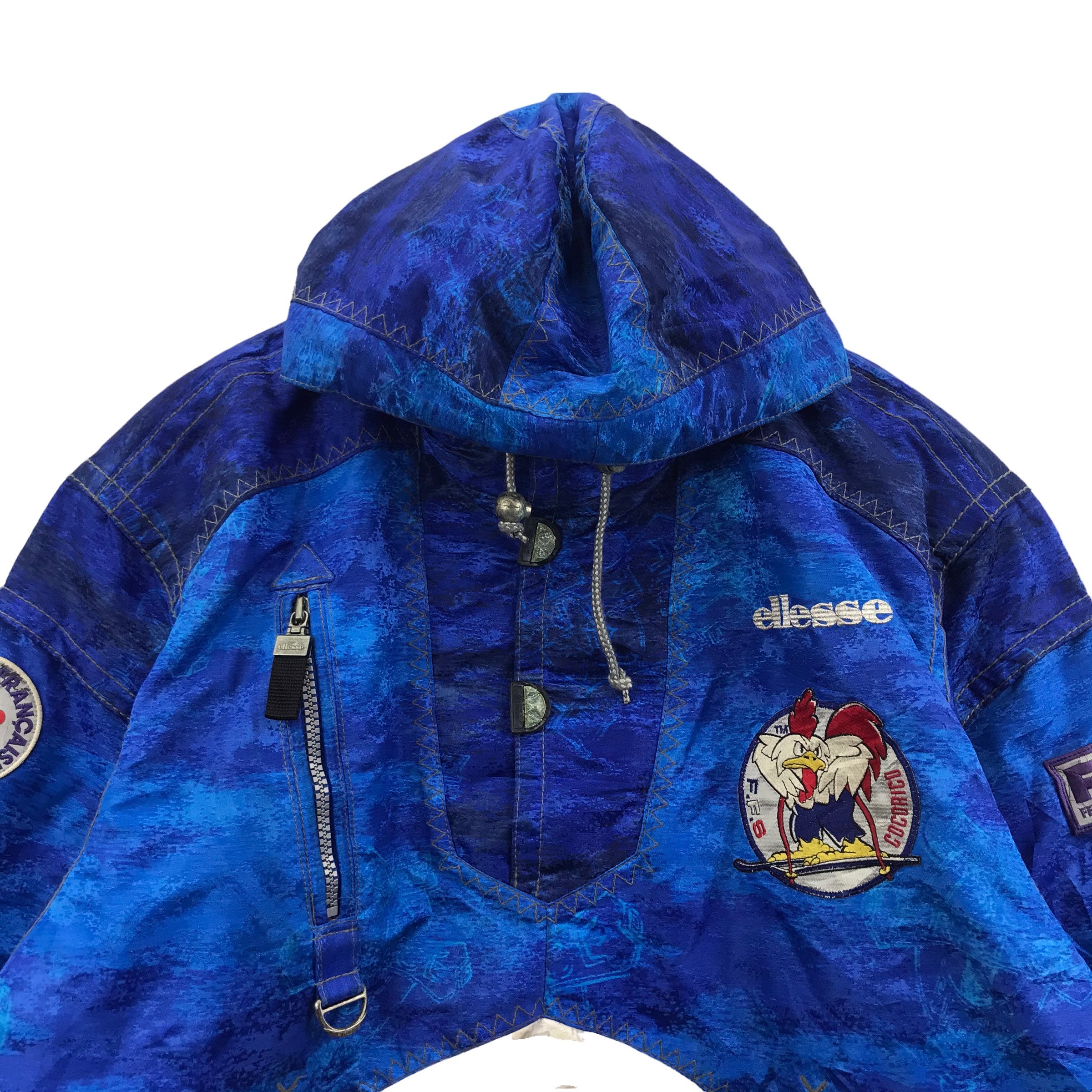 90s ellesse France cocorico ski wear 当時物 90s ellesse France