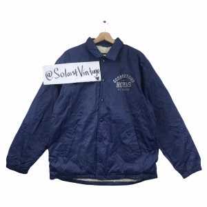 Vintage GEORGETOWN HOYAS US College Basketball Coach Jacket Varsity