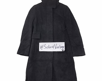 Vintage AKRIS PUNTO Swiss Designer Overcoat Coat Wool Jacket