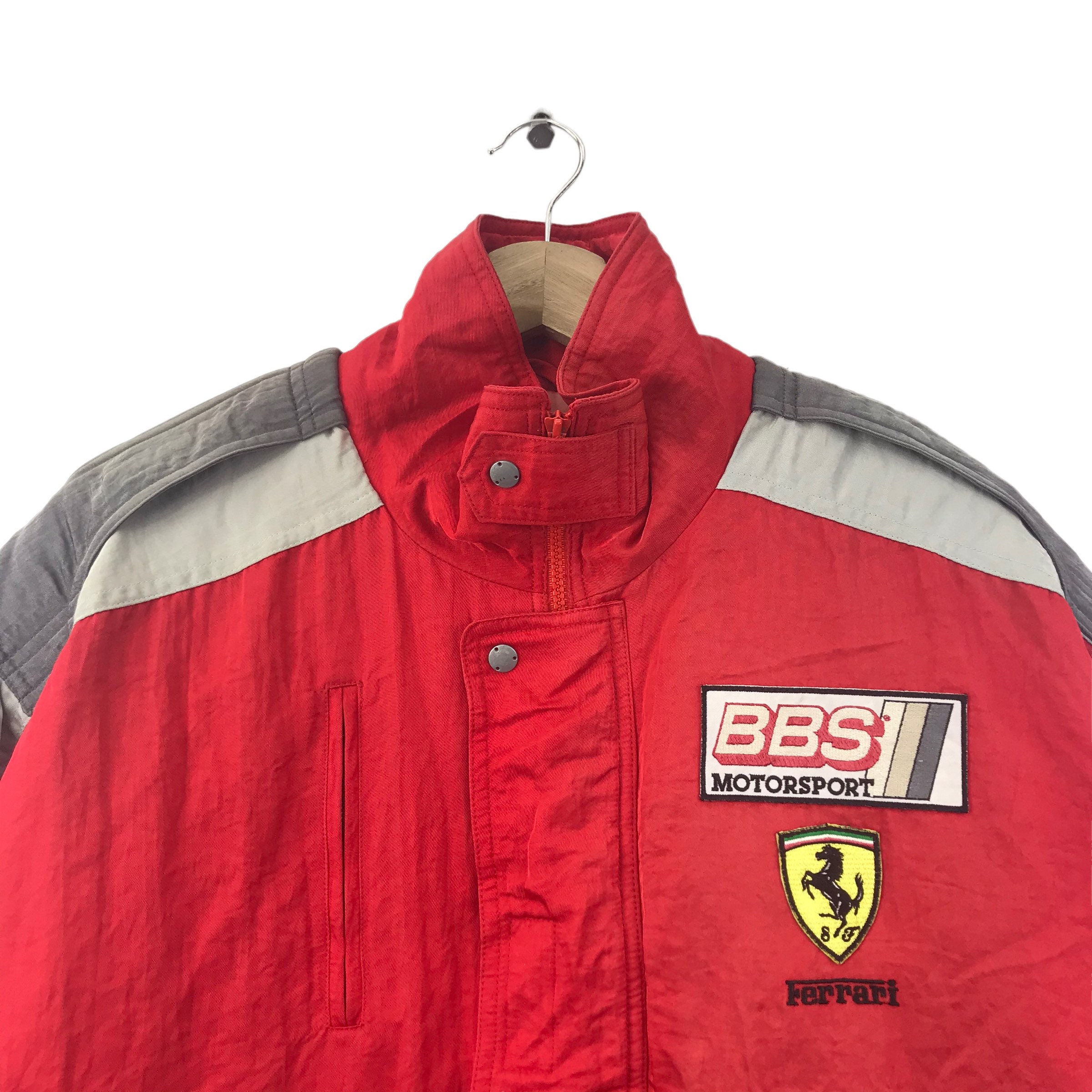 Ferrari BBS Motorsports 赤ジャケット