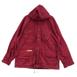Vintage JACK WOLFSKIN Urban Outdoor Hiking Hoodie Parka Jacket