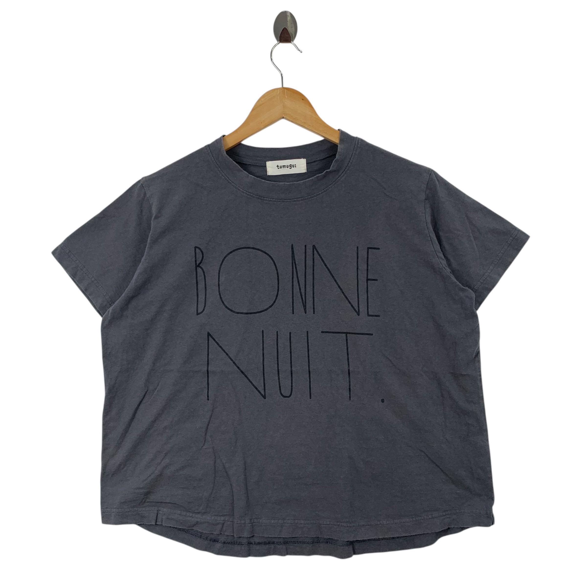 BONNE NUIT TUMUGU Hapuna & Co 日本ブランド 半袖 Tシャツ - Etsy 日本