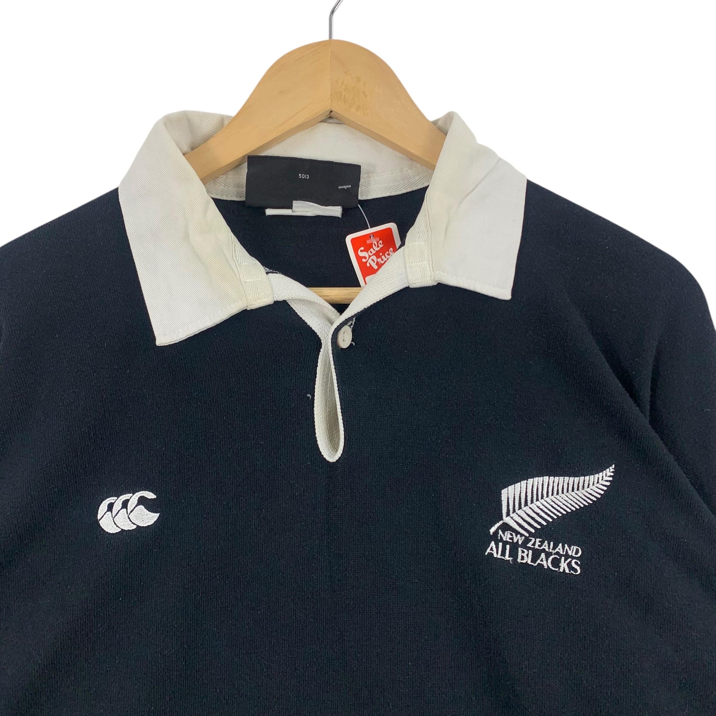 Vintage CANTERBURY of NEW ZEALAND All Black Rugby Long Sleeve
