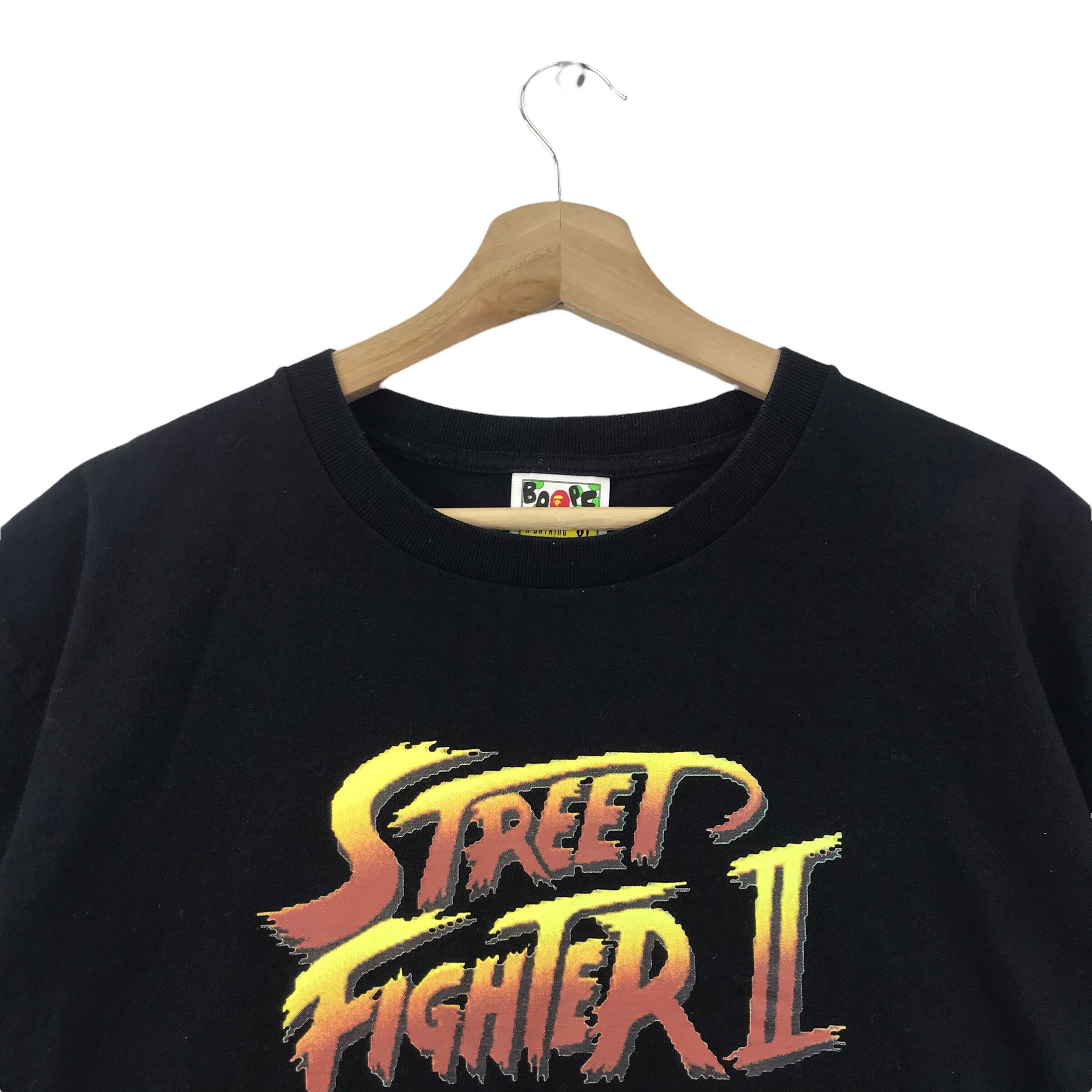 A BATHING APE Bapex Street Fighter II Black T Shirt - Etsy