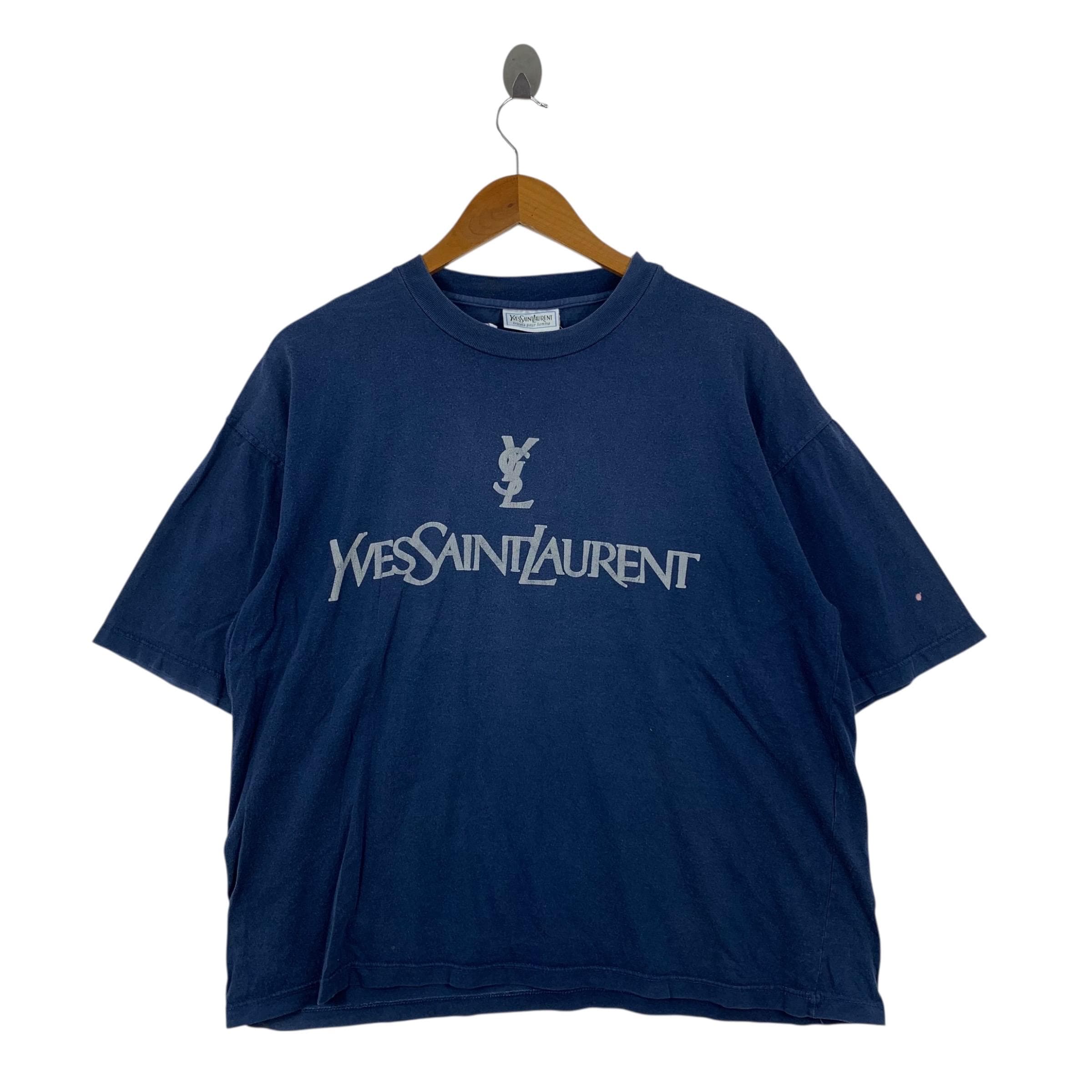 Vintage Ysl T Shirt - Etsy