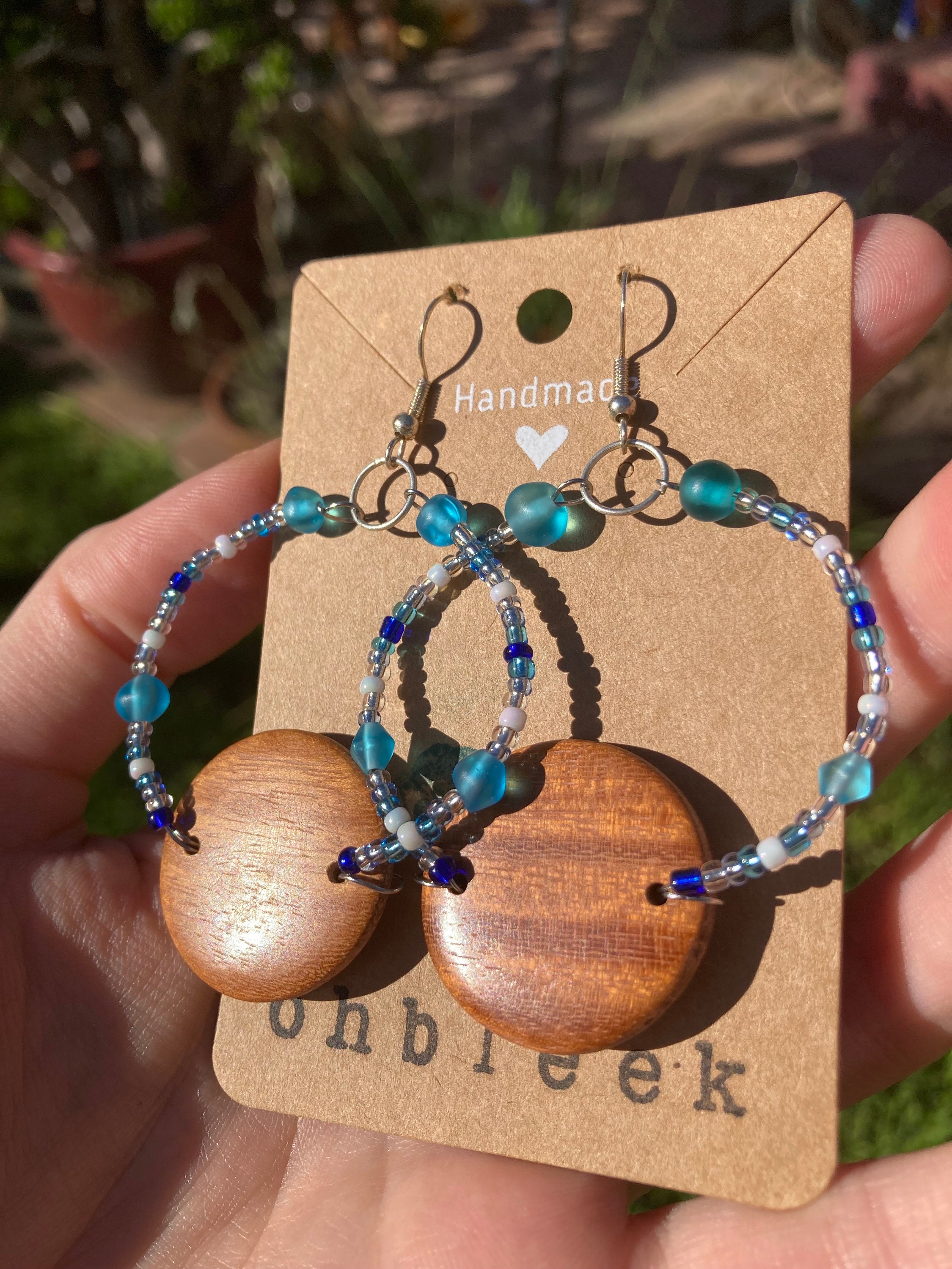 Costa Rica Wood Jewelry - Etsy display picture 3