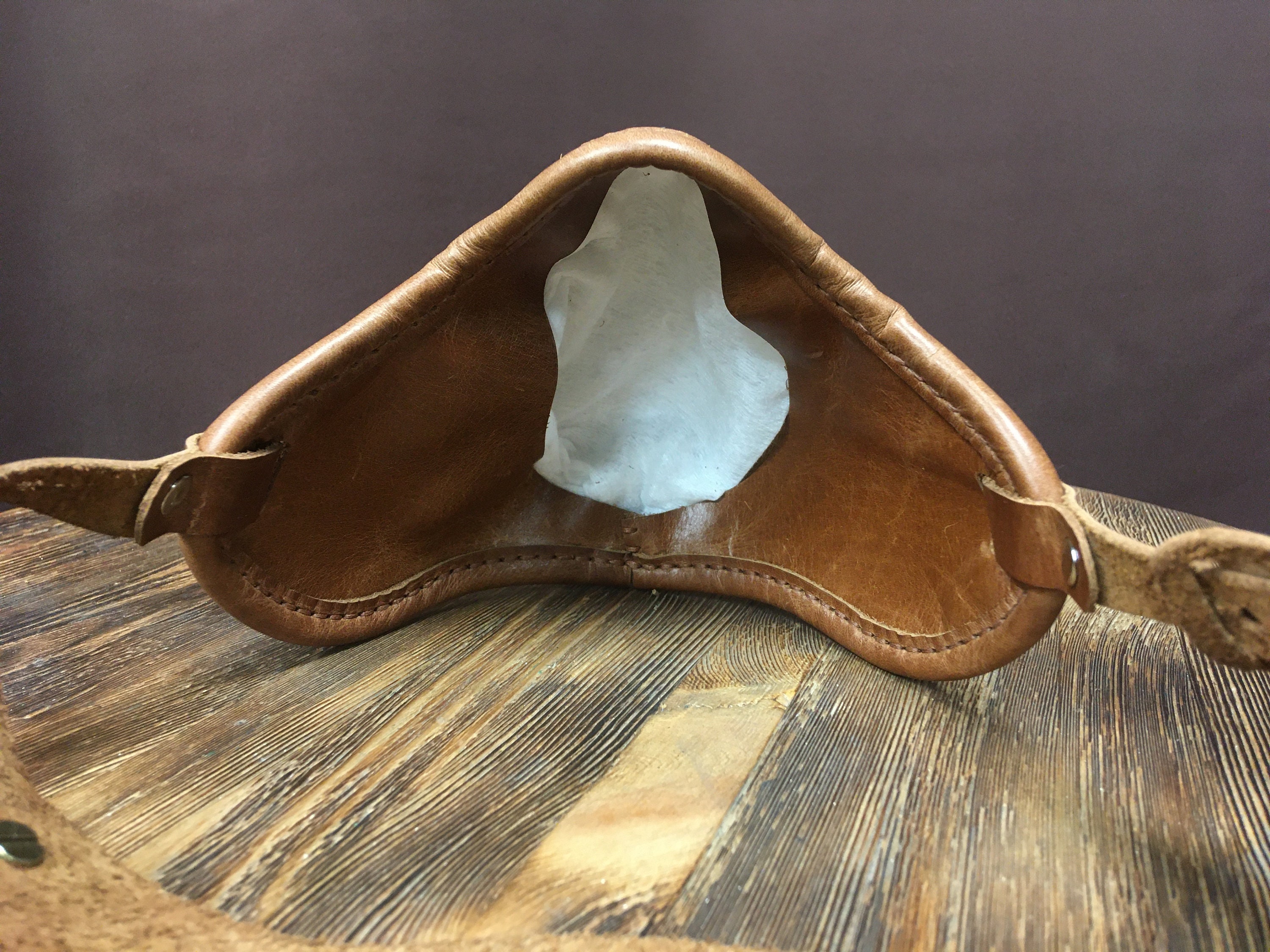 Leather mask pattern leather pattern pdf pateon de cuero | Etsy