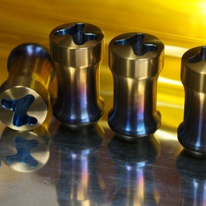 14x1.5 60 Degree Titanium Lug Nut Locking 4pack
