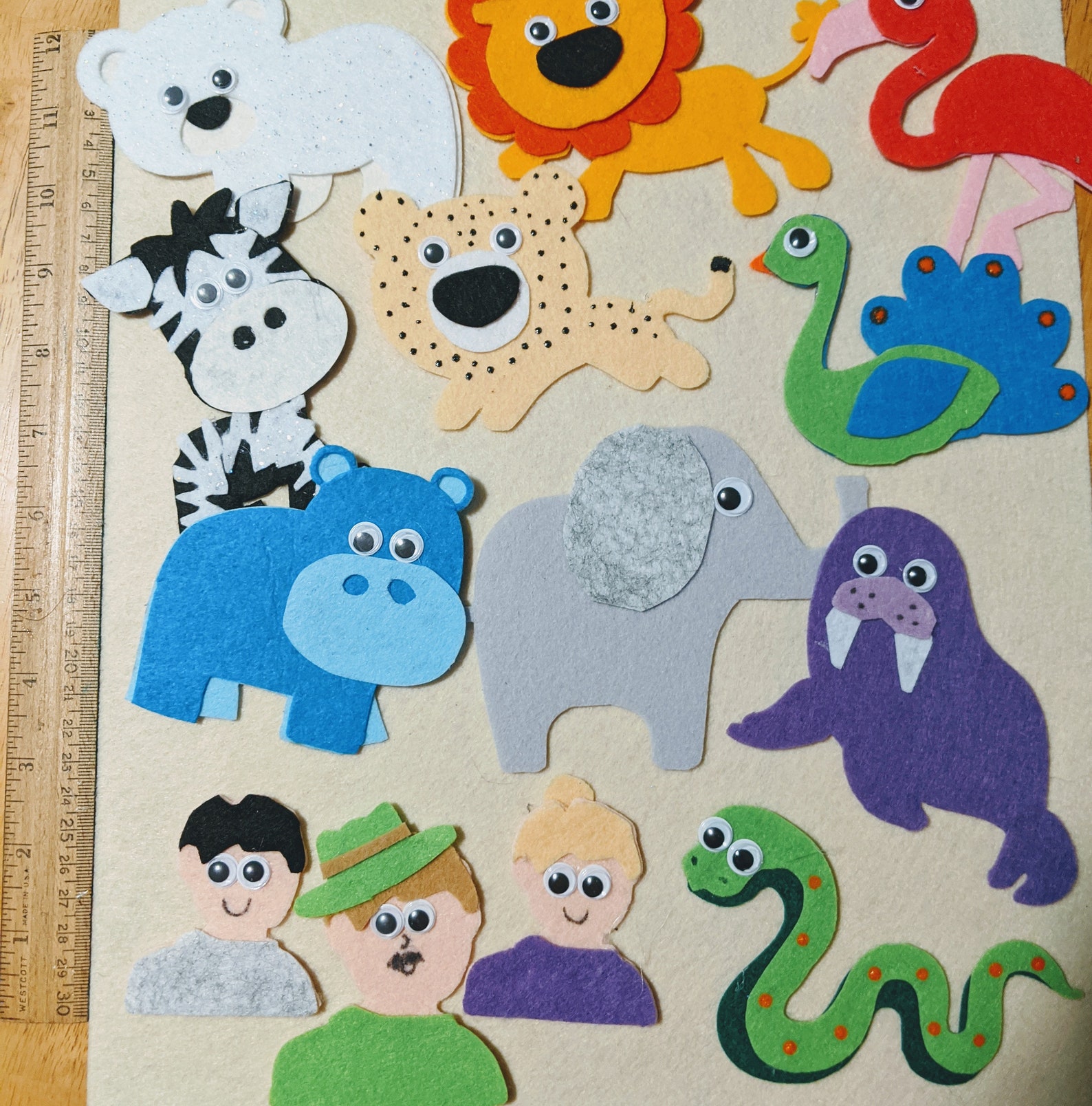 Polar Bear Polar Bear What Do You Hear Felt Story Felt Etsy