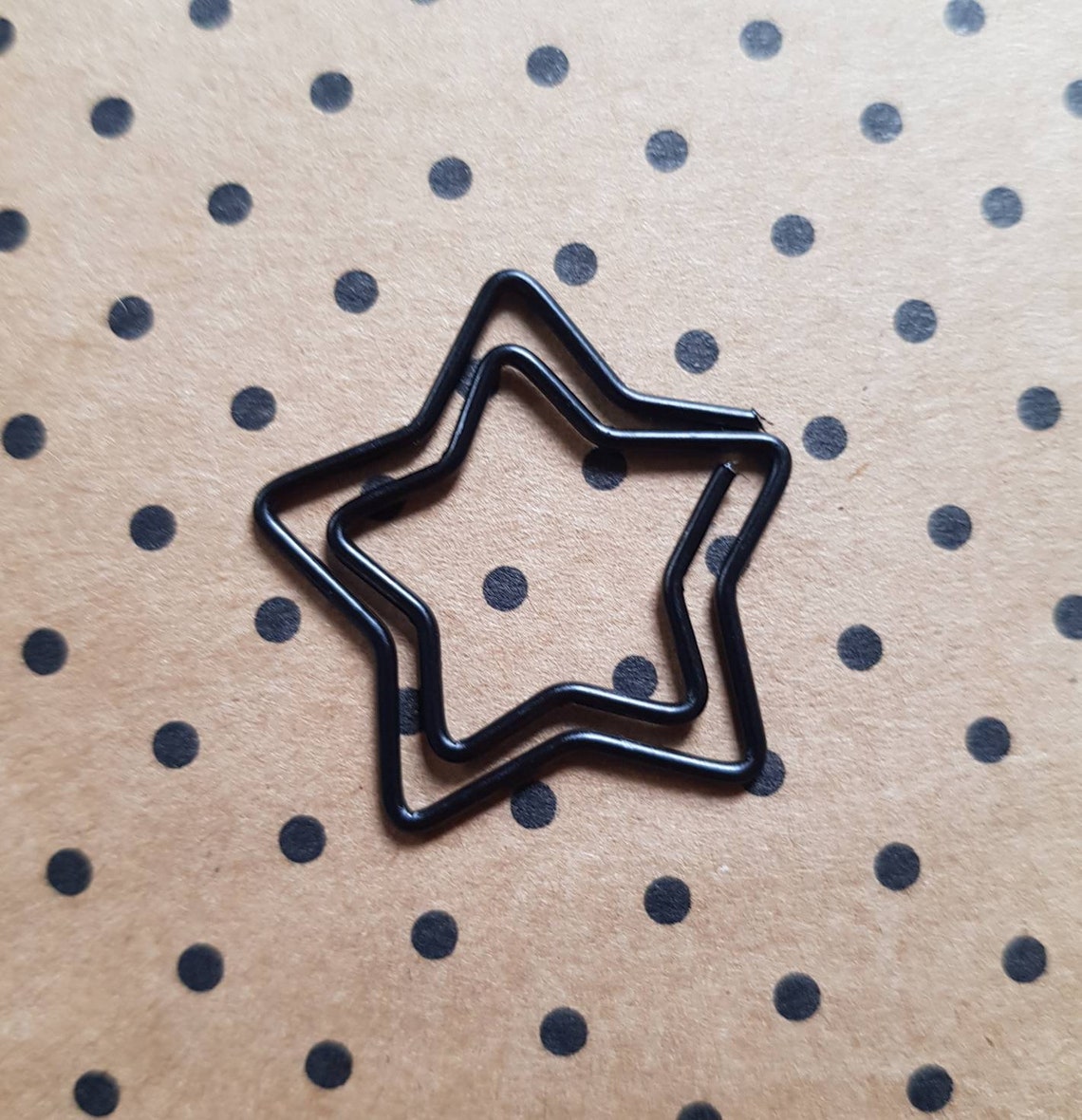 Star Paper Clips Novelty Paper Clips Random Set of 5 Etsy