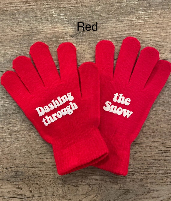 Running Gloves Running Friends Gift for Runners Funny Running Gift Girlfriends Winter Running Etsy