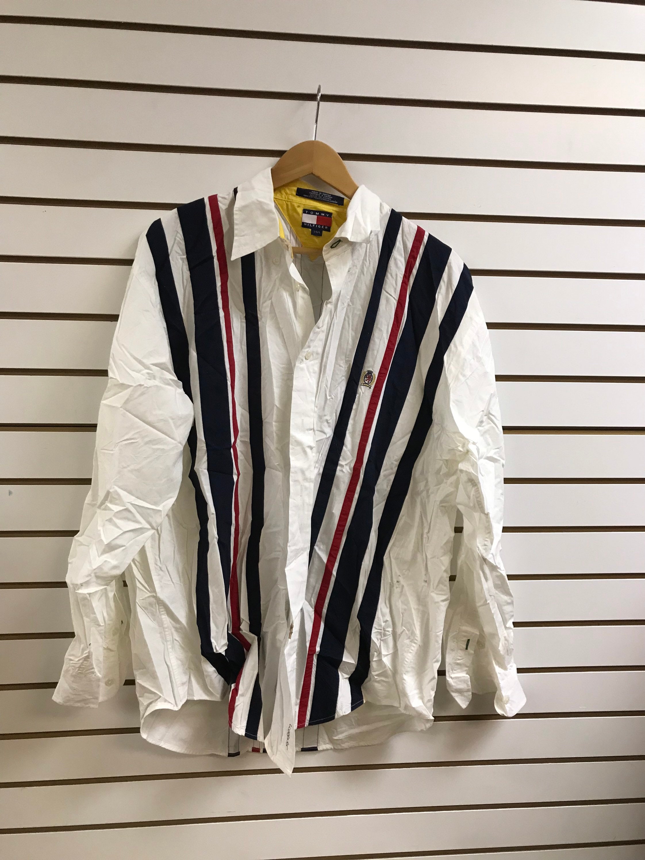 tommy hilfiger large shirt size