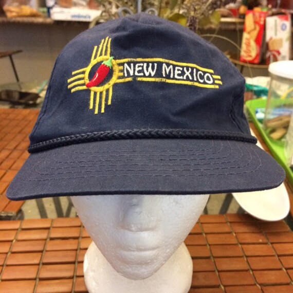 Vintage New Mexico Snapback Hat Missing 
