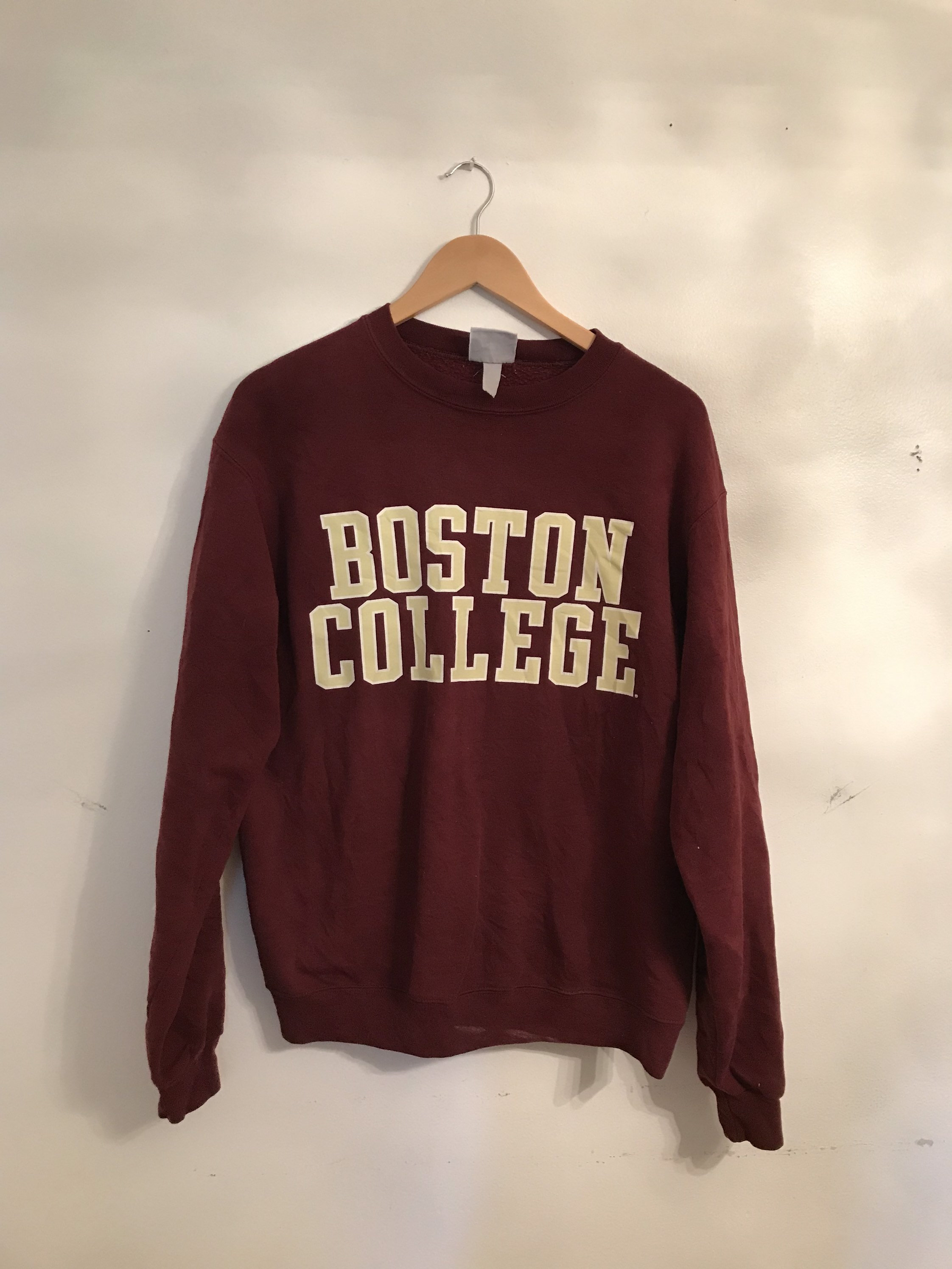 Vintage Boston College Sweatshirt Boston Crewneck Boston 