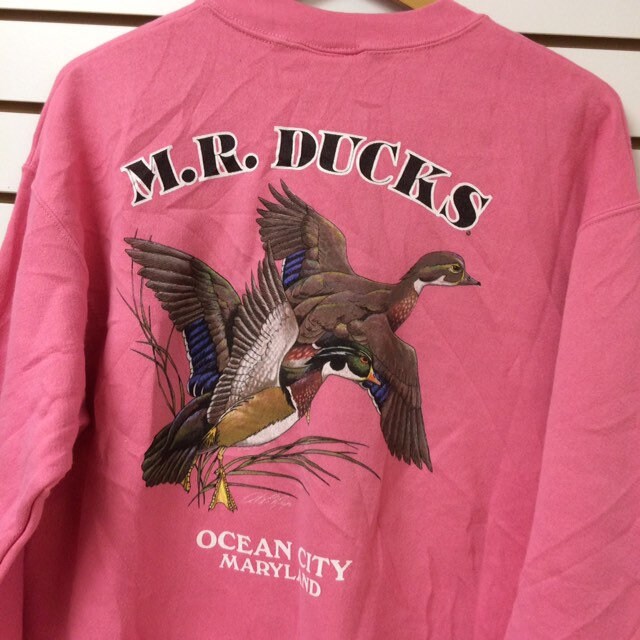 Vintage mr ducks Ocean city Maryland crewneck Sweatshirt Size Etsy