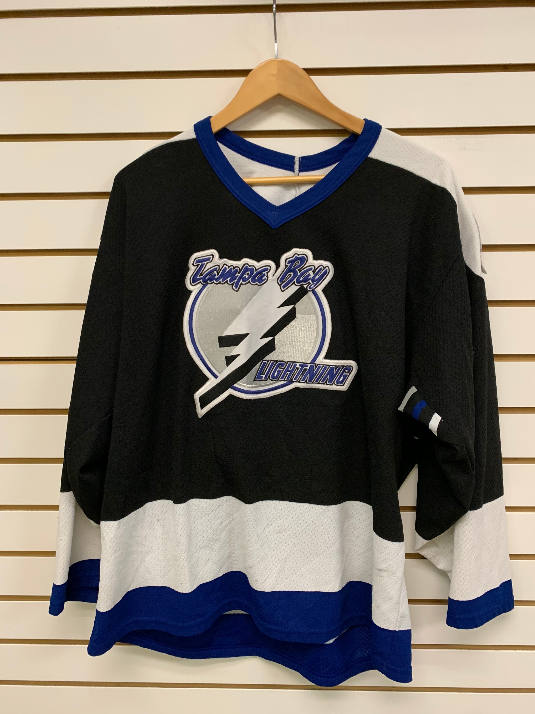 Vintage Tampa Bay Lightning Jersey Size Large 1990s 