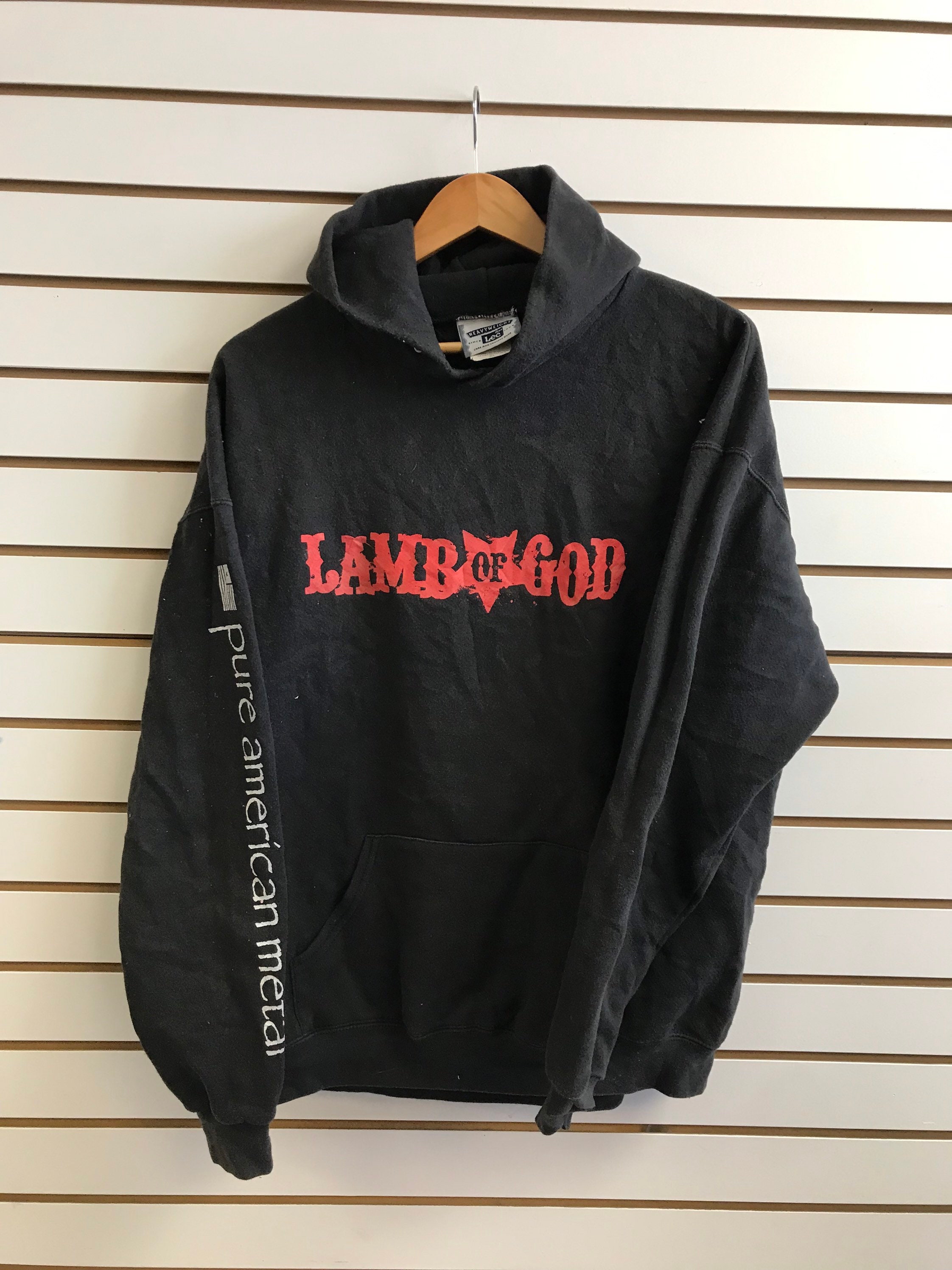 Vintage Lamb of God Pure American Metal Hoodie Size Xl 1990s - Etsy UK