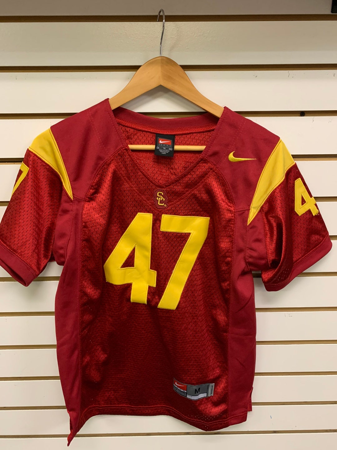 Vintage Nike Usc Football Jersey Size Womans Medium Etsy