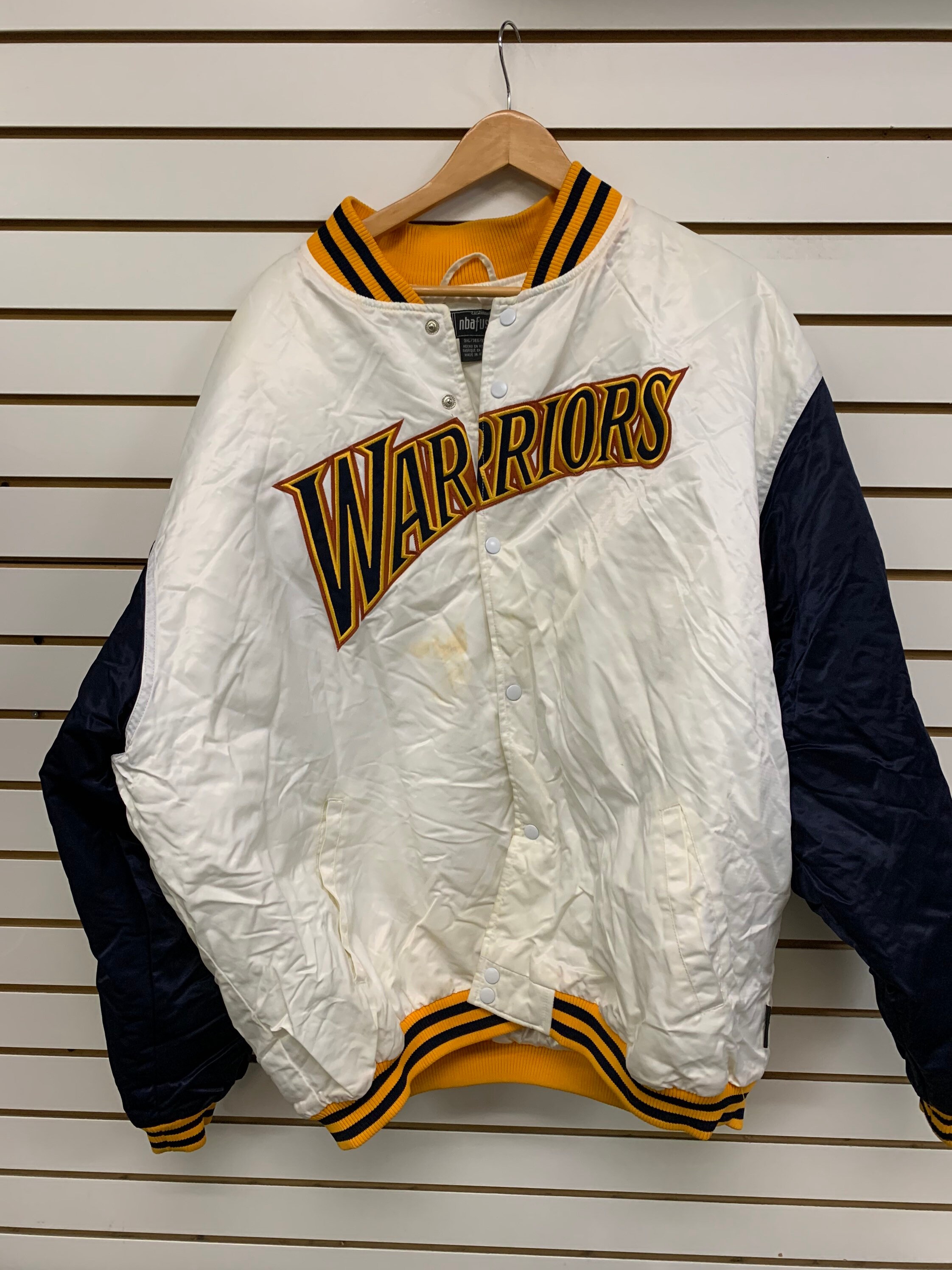 Golden State Warriors Jacket - Etsy
