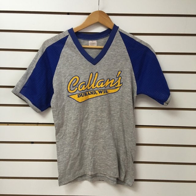 Vintage Callan\u2019s Durand Wisconsin T Shirt Size medium 1980s