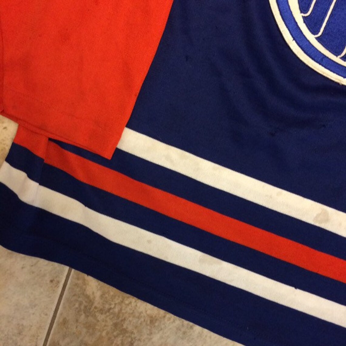 Vintage Edmonton Oilers hockey jersey size medium Etsy