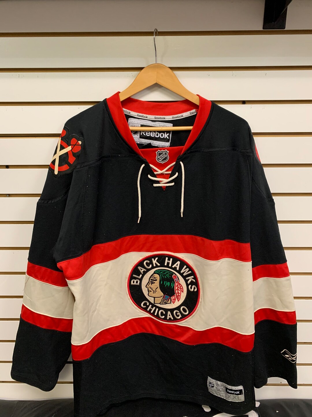 Vintage Chicago Blackhawks Jersey Size Xxl - Etsy