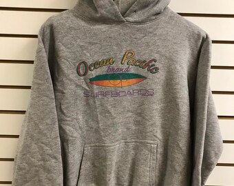 Vintage Ocean Pacific Sweatshirt Clothing Mens Clothing Hoodies & Sweatshirts Sweatshirts 