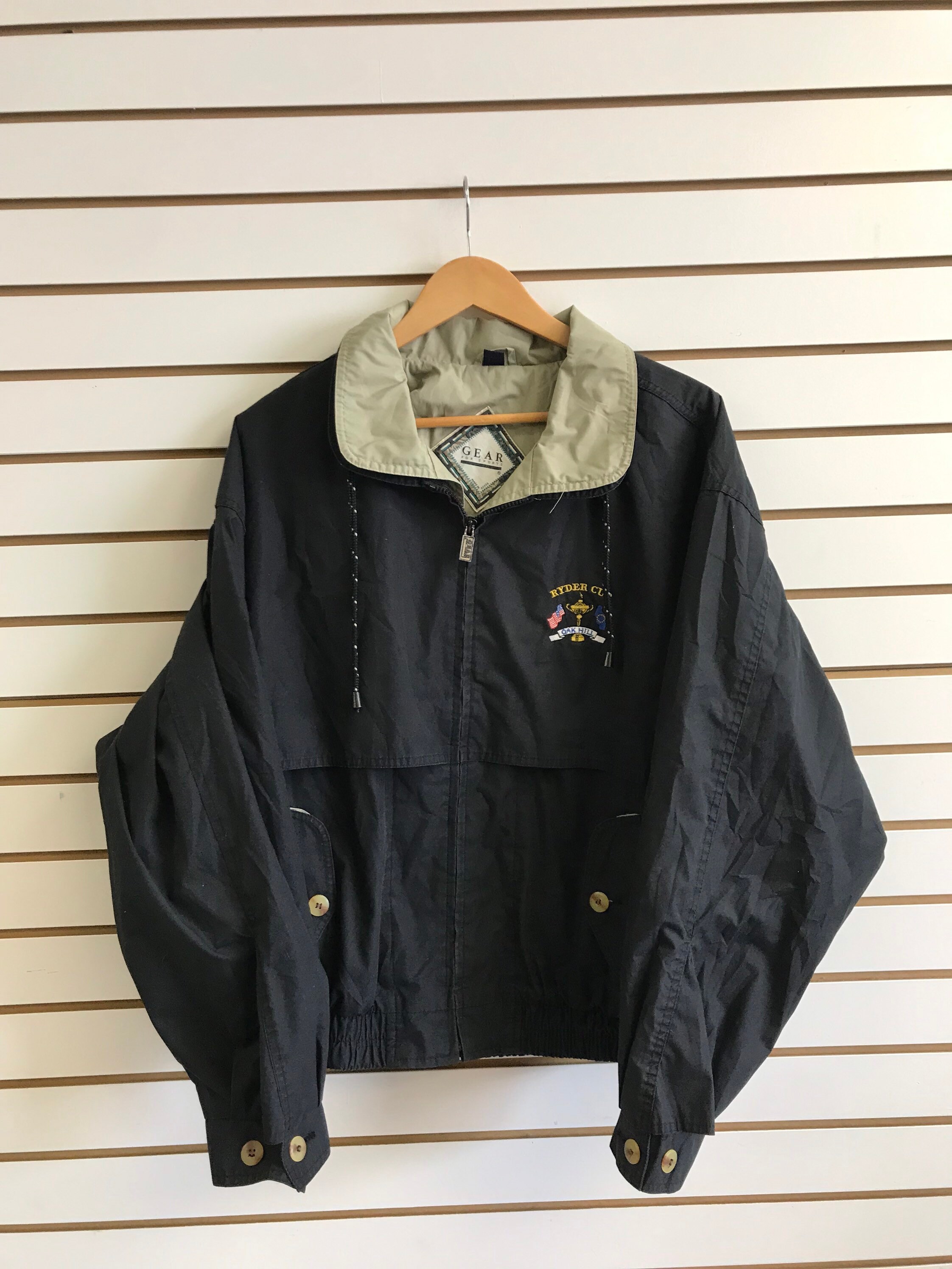 Vintage Ryder Cup Windbreaker Size 