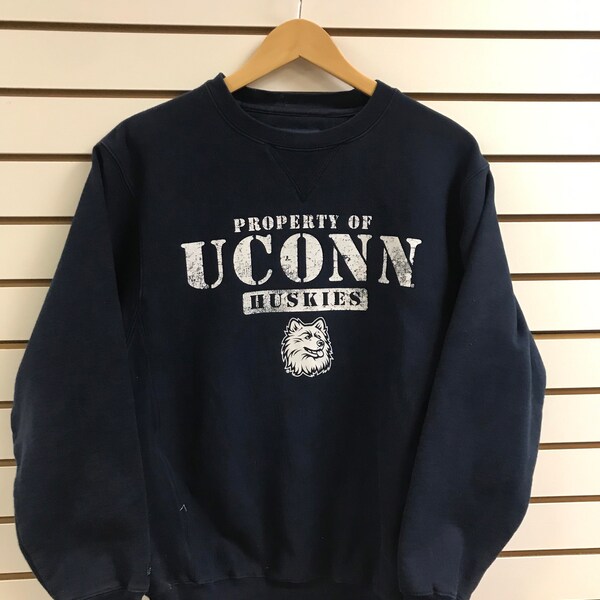 Uconn Vintage Sweatshirt - Etsy