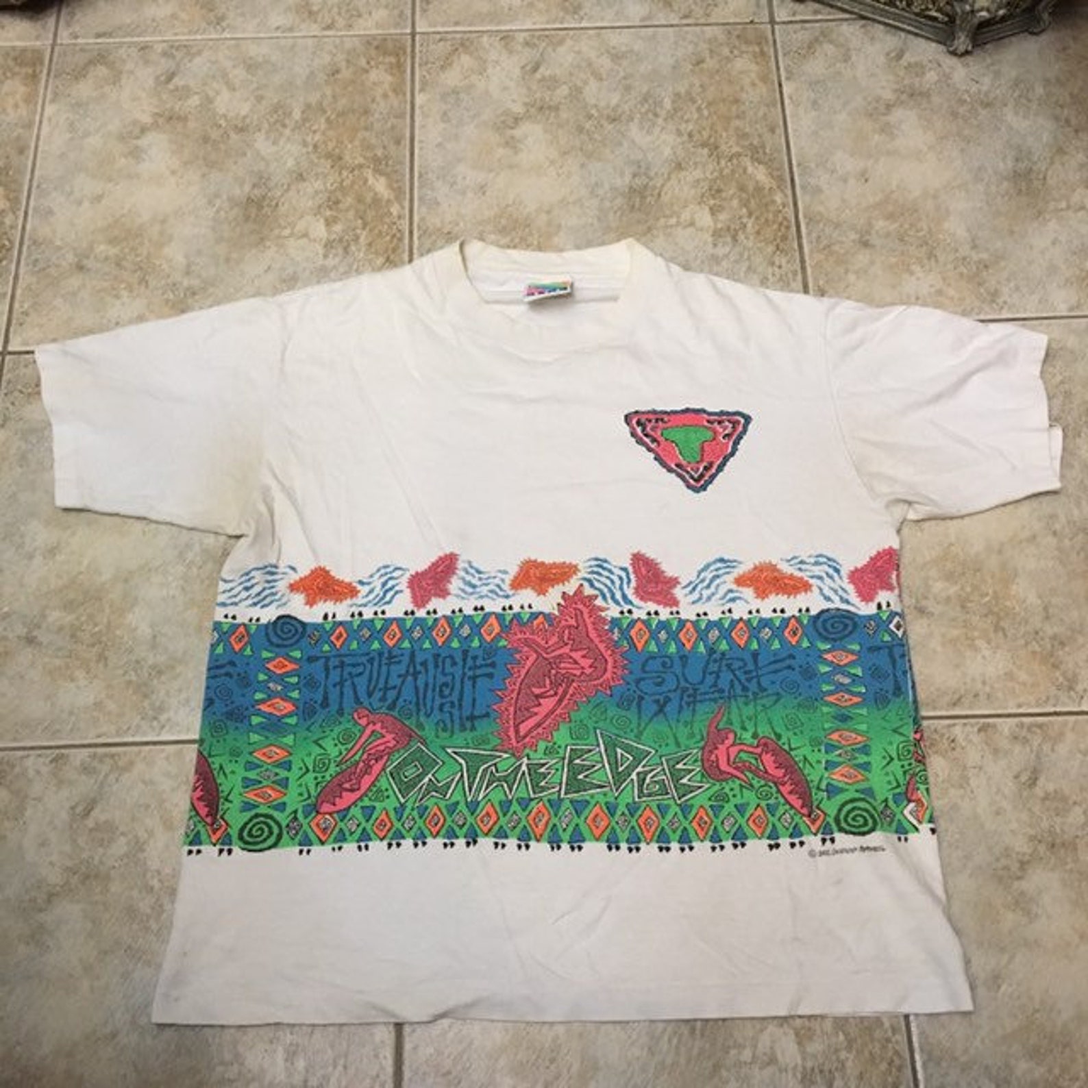 Vintage Ocean Pacific T Shirt Sz Medium - Etsy